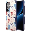 image:imageCasely Galaxy S25 Ultra Case  Mystic Meadow  Green Gardens  Bold Protective Design  Compatible with MagSafeAmerican Girlie  Red White  Blue Bows