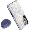 image:imageCasely Galaxy S25 Ultra Case  Mystic Meadow  Green Gardens  Bold Protective Design  Compatible with MagSafeCupids Canvas  Periwinkle Floral