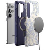 image:imageCasely Galaxy S25 Ultra Case  Mystic Meadow  Green Gardens  Bold Protective Design  Compatible with MagSafeCupids Canvas  Periwinkle Floral
