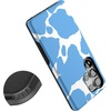 image:imageCasely Galaxy S25 Ultra Case  Mystic Meadow  Green Gardens  Bold Protective Design  Compatible with MagSafeCurrent MOOd  Light Blue Cow Print