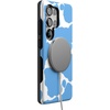 image:imageCasely Galaxy S25 Ultra Case  Mystic Meadow  Green Gardens  Bold Protective Design  Compatible with MagSafeCurrent MOOd  Light Blue Cow Print