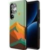 image:imageCasely Galaxy S25 Ultra Case  Mystic Meadow  Green Gardens  Bold Protective Design  Compatible with MagSafeEndless Peaks  Colorblock Mountain