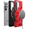 image:imageCasely Galaxy S25 Ultra Case  Mystic Meadow  Green Gardens  Bold Protective Design  Compatible with MagSafeFinal Rose  Red  Pink Floral