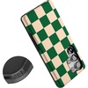 image:imageCasely Galaxy S25 Ultra Case  Mystic Meadow  Green Gardens  Bold Protective Design  Compatible with MagSafeFit Check  Green Checkerboard