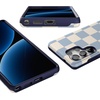image:imageCasely Galaxy S25 Ultra Case  Mystic Meadow  Green Gardens  Bold Protective Design  Compatible with MagSafeFit Check  Light Blue Checkerboard