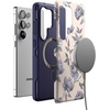 image:imageCasely Galaxy S25 Ultra Case  Mystic Meadow  Green Gardens  Bold Protective Design  Compatible with MagSafeInk  Iris  Vintage Floral