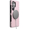 image:imageCasely Galaxy S25 Ultra Case  Mystic Meadow  Green Gardens  Bold Protective Design  Compatible with MagSafeOn the Dot  Pink  Brown Polka Dot