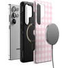 image:imageCasely Galaxy S25 Ultra Case  Mystic Meadow  Green Gardens  Bold Protective Design  Compatible with MagSafePink Plaid  Sunday Best
