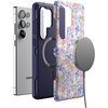 image:imageCasely Galaxy S25 Ultra Case  Mystic Meadow  Green Gardens  Bold Protective Design  Compatible with MagSafePoppy Meadows  Pastel Floral
