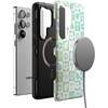 image:imageCasely Galaxy S25 Ultra Case  Mystic Meadow  Green Gardens  Bold Protective Design  Compatible with MagSafePura Vida  Coastal Checkers