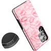 image:imageCasely Galaxy S25 Ultra Case  Mystic Meadow  Green Gardens  Bold Protective Design  Compatible with MagSafeSealed with a Kiss  Pink Lipstick