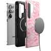 image:imageCasely Galaxy S25 Ultra Case  Mystic Meadow  Green Gardens  Bold Protective Design  Compatible with MagSafeSealed with a Kiss  Pink Lipstick