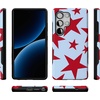 image:imageCasely Galaxy S25 Ultra Case  Mystic Meadow  Green Gardens  Bold Protective Design  Compatible with MagSafeStars Align  Blue  Red Stars