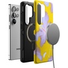 image:imageCasely Galaxy S25 Ultra Case  Mystic Meadow  Green Gardens  Bold Protective Design  Compatible with MagSafeSunwashed Painted Floral  Hibiscus Haze