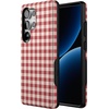 image:imageCasely Galaxy S25 Ultra Case  Mystic Meadow  Green Gardens  Bold Protective Design  Compatible with MagSafeSweet Jam  Red Gingham