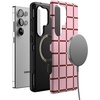 image:imageCasely Galaxy S25 Ultra Case  Mystic Meadow  Green Gardens  Bold Protective Design  Compatible with MagSafeUptown Gridlock  Pink Checkerboard