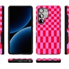 image:imageCasely Galaxy S25 Ultra Case  Mystic Meadow  Green Gardens  Bold Protective Design  Compatible with MagSafeVibe Check  Pink Checkerboard
