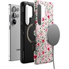 image:imageCasely Galaxy S25 Ultra Case  Mystic Meadow  Green Gardens  Bold Protective Design  Compatible with MagSafeVines of Love  Floral Heart