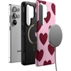 image:imageCasely Galaxy S25 Ultra Case  Mystic Meadow  Green Gardens  Bold Protective Design  Compatible with MagSafeWhole Lotta Love  Plum Hearts