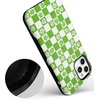 image:imageCasely iPhone 12 Pro Max Case  Monets Bridge  The Met Museum  Bold Protective Design  MagSafe Compatible DesignCheck Mate  Daisy Checkerboard Floral