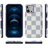 image:imageCasely iPhone 12 Pro Max Case  Monets Bridge  The Met Museum  Bold Protective Design  MagSafe Compatible DesignFit Check  Light Blue Checkerboard