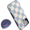 image:imageCasely iPhone 12 Pro Max Case  Monets Bridge  The Met Museum  Bold Protective Design  MagSafe Compatible DesignFit Check  Light Blue Checkerboard
