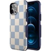 image:imageCasely iPhone 12 Pro Max Case  Monets Bridge  The Met Museum  Bold Protective Design  MagSafe Compatible DesignFit Check  Light Blue Checkerboard