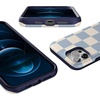 image:imageCasely iPhone 12 Pro Max Case  Monets Bridge  The Met Museum  Bold Protective Design  MagSafe Compatible DesignFit Check  Light Blue Checkerboard