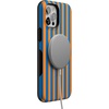image:imageCasely iPhone 12 Pro Max Case  Monets Bridge  The Met Museum  Bold Protective Design  MagSafe Compatible DesignGo New York  Blue  Orange Stripes