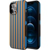 image:imageCasely iPhone 12 Pro Max Case  Monets Bridge  The Met Museum  Bold Protective Design  MagSafe Compatible DesignGo New York  Blue  Orange Stripes