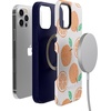 image:imageCasely iPhone 12 Pro Max Case  Monets Bridge  The Met Museum  Bold Protective Design  MagSafe Compatible DesignMain Squeeze  Orange Stamped
