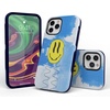 image:imageCasely iPhone 12 Pro Max Case  Monets Bridge  The Met Museum  Bold Protective Design  MagSafe Compatible DesignOn Cloud Nine  Glitch Smiley Face