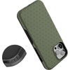 image:imageCasely iPhone 12 Pro Max Case  Monets Bridge  The Met Museum  Bold Protective Design  MagSafe Compatible DesignOn the Dot  Olive Green Polka Dot