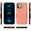 image:imageCasely iPhone 12 Pro Max Case  Monets Bridge  The Met Museum  Bold Protective Design  MagSafe Compatible DesignPerfect Stripes  Orange  Pink Stripes
