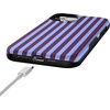 image:imageCasely iPhone 12 Pro Max Case  Monets Bridge  The Met Museum  Bold Protective Design  MagSafe Compatible DesignPerfect Stripes  Purple  Blue Stripes