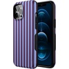 image:imageCasely iPhone 12 Pro Max Case  Monets Bridge  The Met Museum  Bold Protective Design  MagSafe Compatible DesignPerfect Stripes  Purple  Blue Stripes