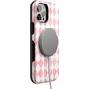 image:imageCasely iPhone 12 Pro Max Case  Monets Bridge  The Met Museum  Bold Protective Design  MagSafe Compatible DesignQueen of Diamonds  Pink Watercolor