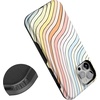 image:imageCasely iPhone 12 Pro Max Case  Monets Bridge  The Met Museum  Bold Protective Design  MagSafe Compatible DesignRide The Wave  Pastel Rainbow Lined