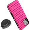 image:imageCasely iPhone 12 Pro Max Case  Monets Bridge  The Met Museum  Bold Protective Design  MagSafe Compatible DesignSweet Jam  Hot Pink Gingham