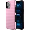 image:imageCasely iPhone 12 Pro Max Case  Monets Bridge  The Met Museum  Bold Protective Design  MagSafe Compatible DesignSweet Jam  Light Pink Gingham