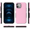 image:imageCasely iPhone 12 Pro Max Case  Monets Bridge  The Met Museum  Bold Protective Design  MagSafe Compatible DesignSweet Jam  Light Pink Gingham