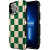 image:imageCasely iPhone 13 Pro Max Case  Miracle Ticket  Grateful Dead Vintage  Bold Protective DesignFit Check  Green Checkerboard