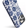 image:imageCasely iPhone 13 Pro Max Case  Miracle Ticket  Grateful Dead Vintage  Bold Protective DesignRose to Fame  Blue  White Rose Floral