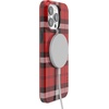 image:imageCasely iPhone 14 Pro Max Case  Art of Chaos  Grateful Dead Skull  Compatible with MagSafe  Classic Ultra Slim DesignAs if  Red Plaid