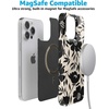 image:imageCasely iPhone 14 Pro Max Case  Art of Chaos  Grateful Dead Skull  Compatible with MagSafe  Classic Ultra Slim DesignDark Fantasy  Contrast Floral