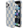 image:imageCasely iPhone 14 Pro Max Case  Art of Chaos  Grateful Dead Skull  Compatible with MagSafe  Classic Ultra Slim DesignFit Check  Light Blue Checkerboard