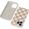 image:imageCasely iPhone 14 Pro Max Case  Art of Chaos  Grateful Dead Skull  Compatible with MagSafe  Classic Ultra Slim DesignFit Check  Neutral Checkerboard Checkered