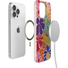 image:imageCasely iPhone 14 Pro Max Case  Art of Chaos  Grateful Dead Skull  Compatible with MagSafe  Classic Ultra Slim DesignFlower Patch  MultiColor Floral