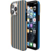 image:imageCasely iPhone 14 Pro Max Case  Art of Chaos  Grateful Dead Skull  Compatible with MagSafe  Classic Ultra Slim DesignGo New York  Blue  Orange Stripes