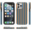 image:imageCasely iPhone 14 Pro Max Case  Art of Chaos  Grateful Dead Skull  Compatible with MagSafe  Classic Ultra Slim DesignGo New York  Blue  Orange Stripes
